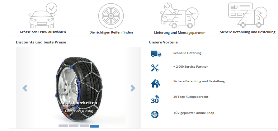 Vorteile bei ReifenDirekt