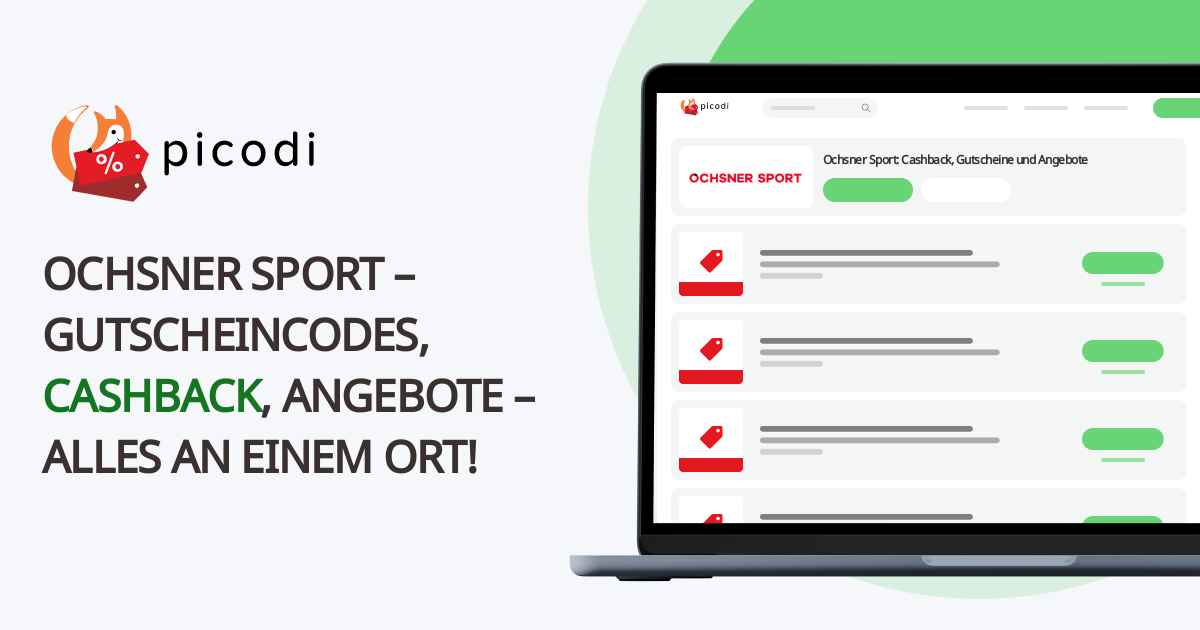 Ochsner Sport Gutschein September 2024 Picodi Schweiz