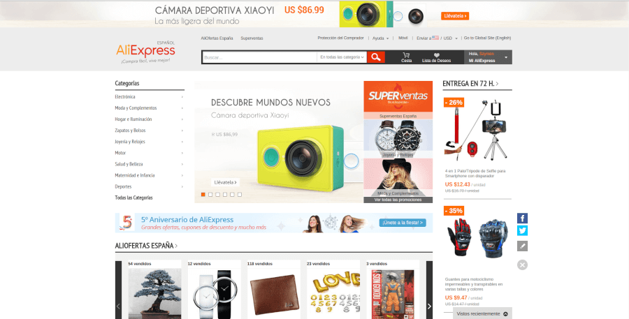 ofertas aliexpress