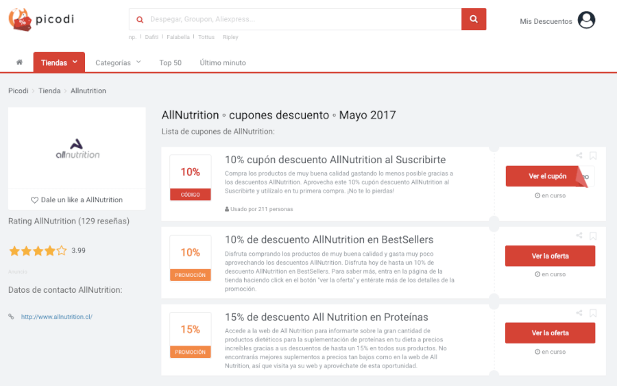 descuentos Picodi