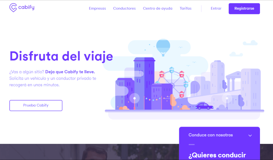 cabify pagina web