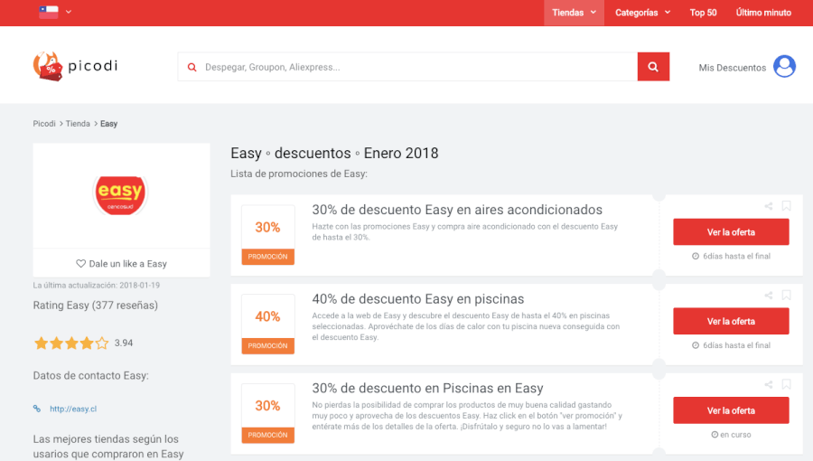 ofertas picodi easy