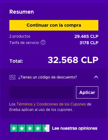 como usar cupones eneba