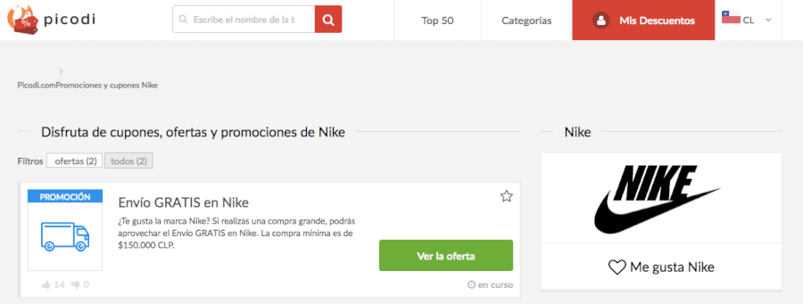 promociones nike