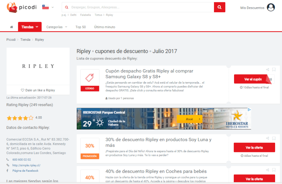 ripley descuentos picodi