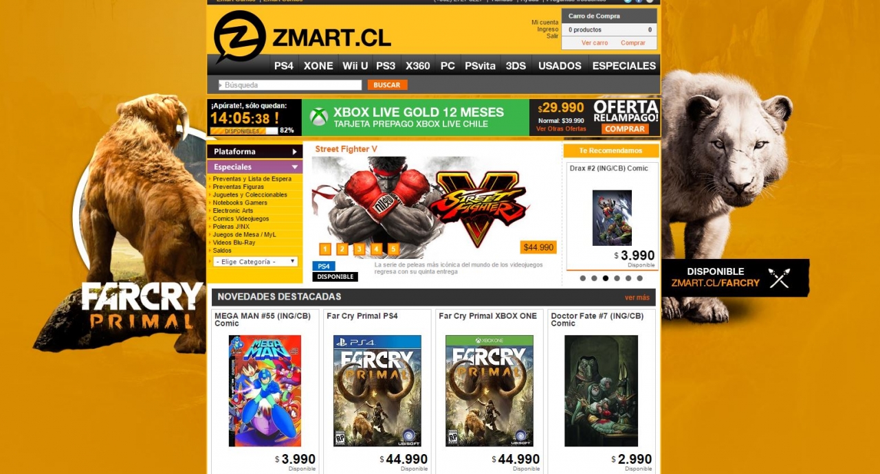 Descuento Zmart 45 Noviembre 2017 ¡Benefíciate! Picodi Chile