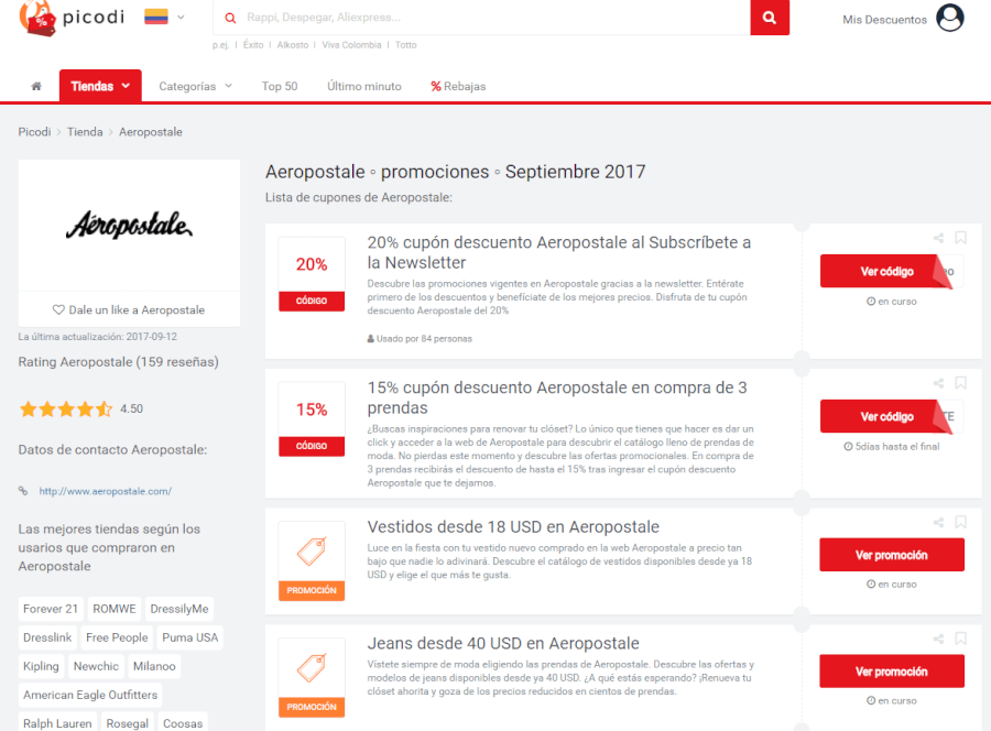 cupones aeropostale cupones aeropostale