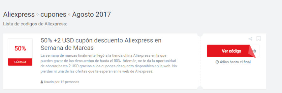 cupones descuento Aliexpress cupones descuentos Aliexpress