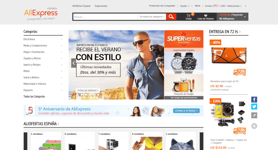 Ofertas Aliexpress ofertas de Aliexpress