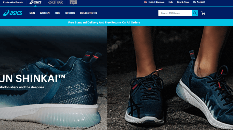 Cupon descuento outlet asics