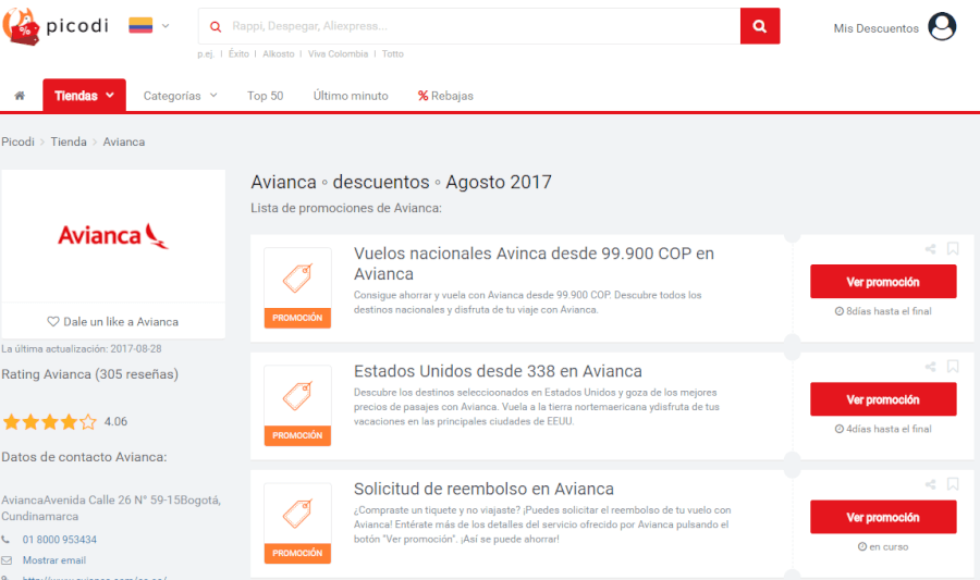 vuelos Avianca ofertas de vuelos Avianca