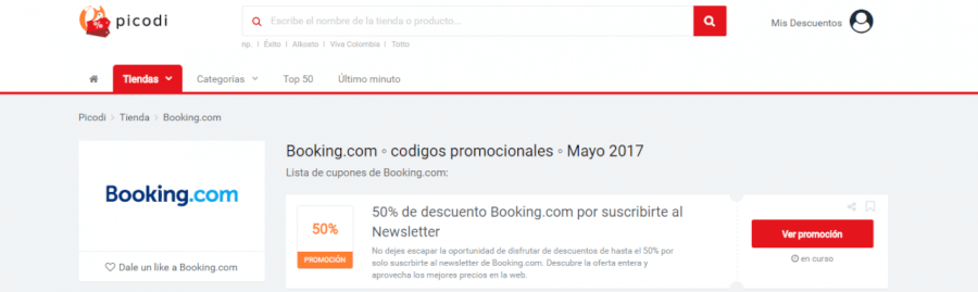 descuentos de booking