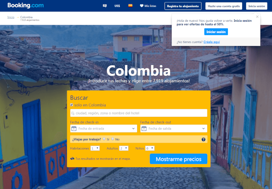 ofertas de booking