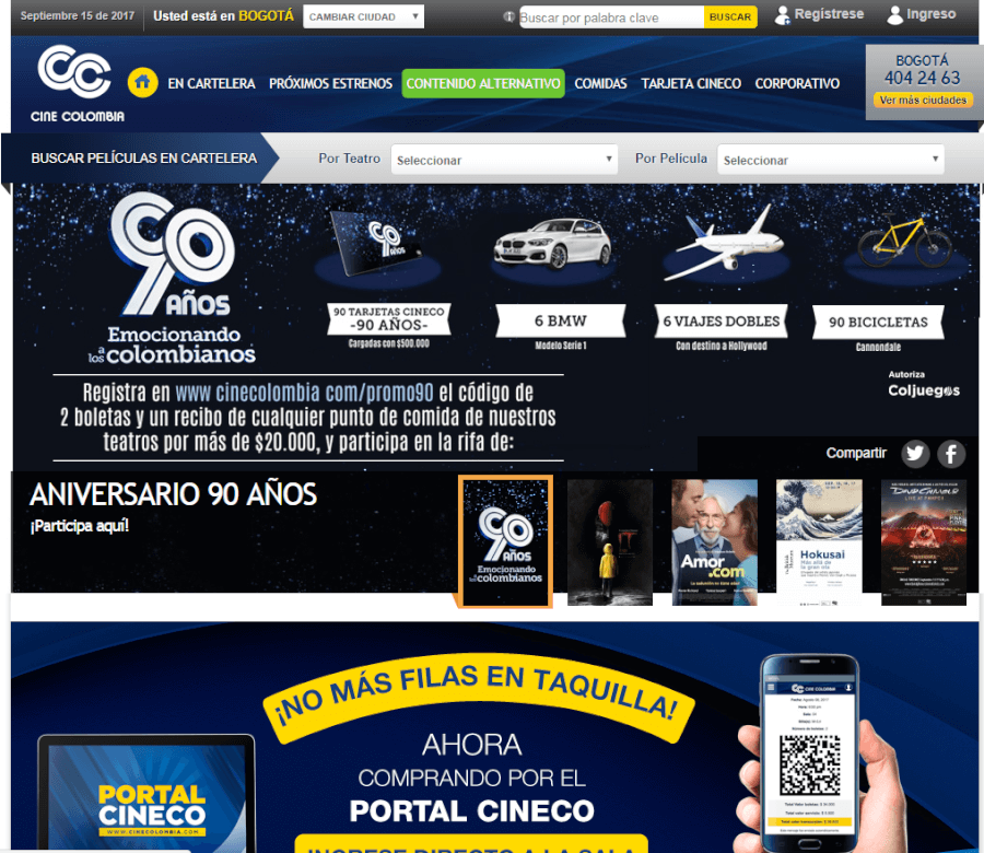 pagina de cine colombia pagina de cine colombia