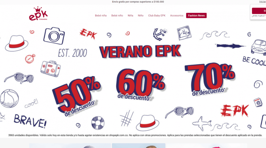 pagina principal de epk