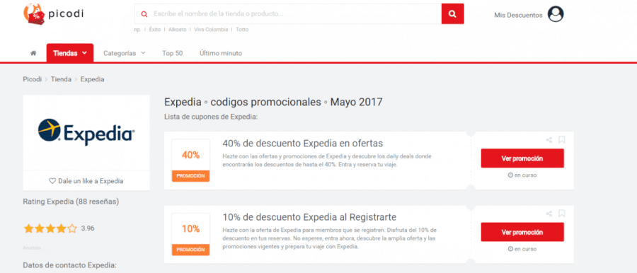 promociones de expedia