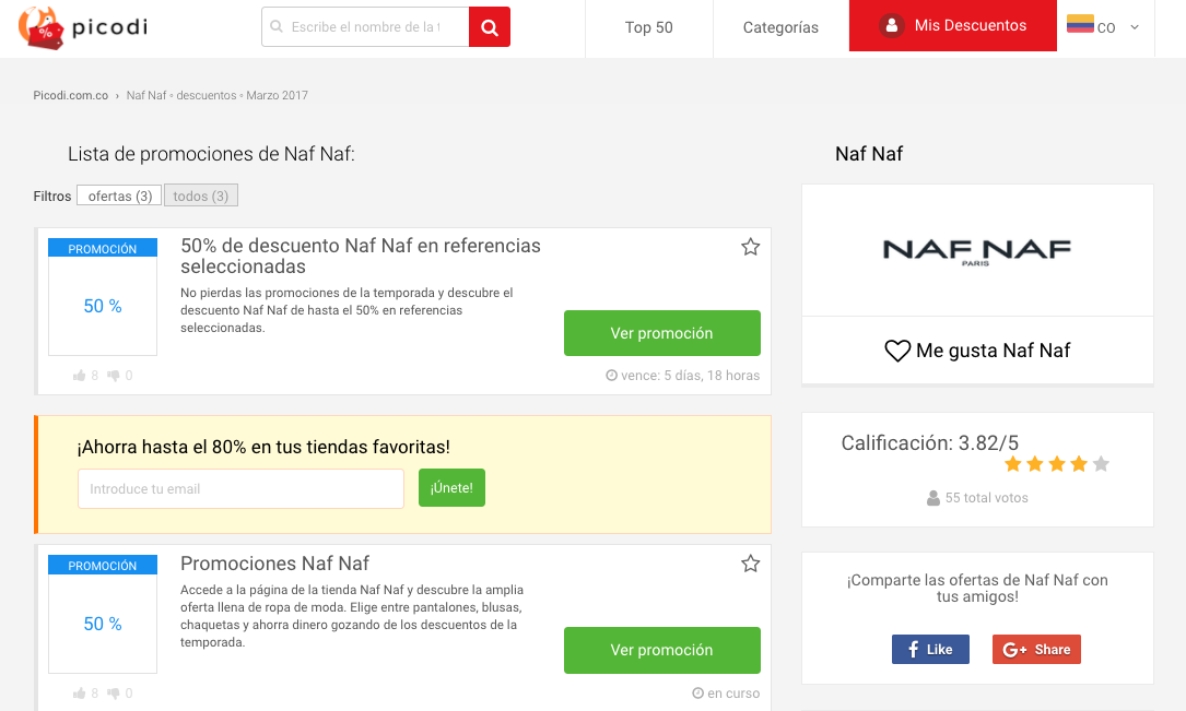 Naf naf coupons