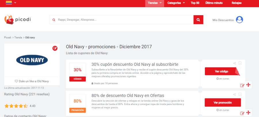 old navy cupones cupones de old navy