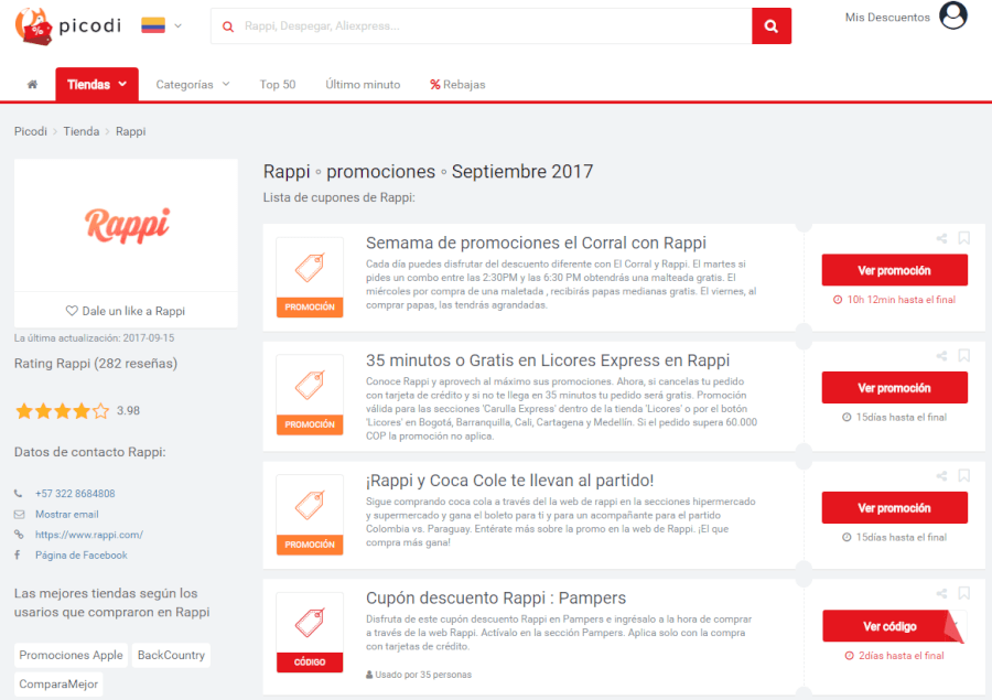 cupones de Rappi cupones de Rappi