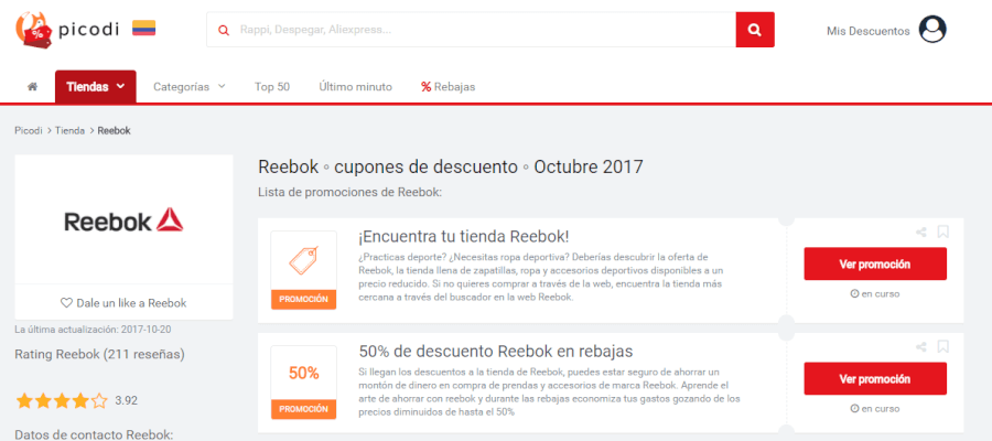 promociones de reebok promociones de reebok