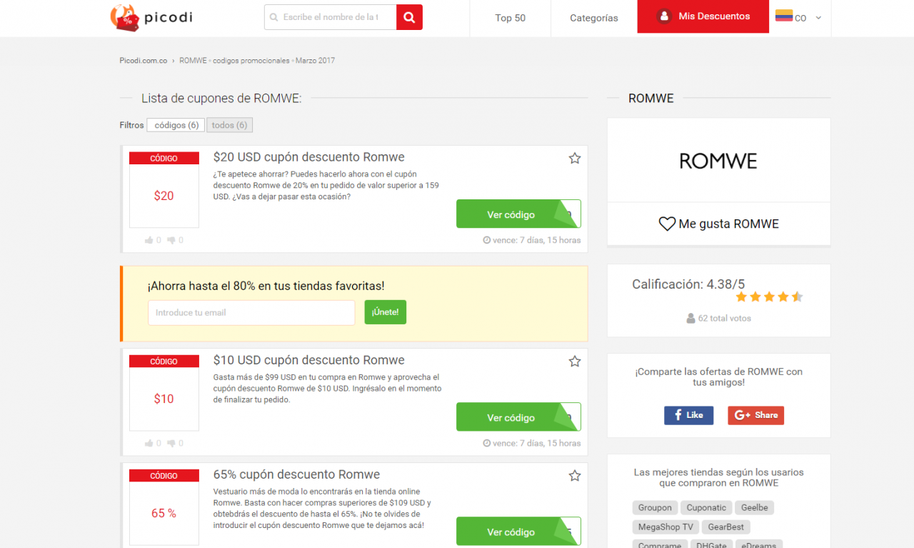 Romwe coupon codes 2018