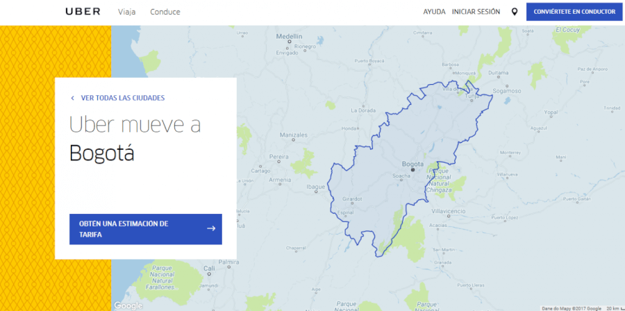 pagina de uber pagina de uber