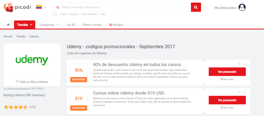 promociones udemy promociones udemy
