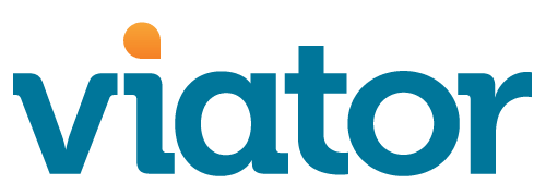 viator logo logo de viator