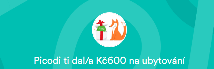 Slevový kód 600 Kč na Airbnb.cz