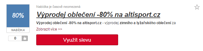 Sleva na Altisport.cz