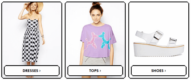 Šaty, trika a boty na asos.com Šaty, trika a boty na asos.com