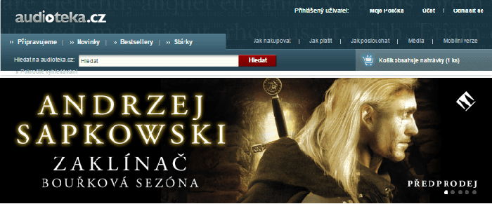 Slevové kódy audioteka.cz