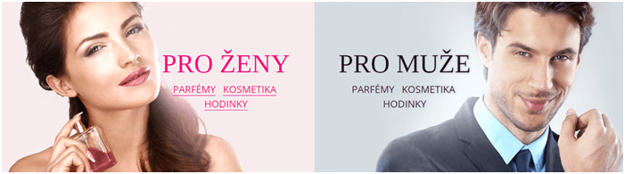 Originální vůně a kosmetika se slevou