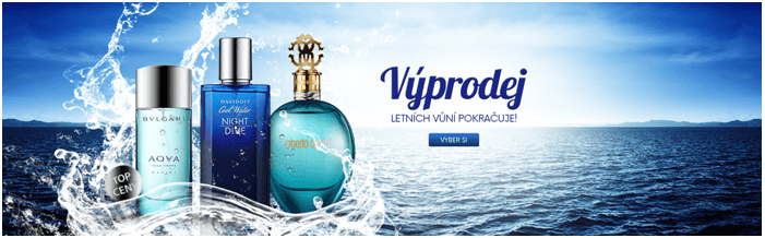 Parfémy za nízké ceny