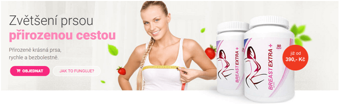 Zvětšení prsou přirozeně s BreastExtra