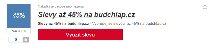 využití slevy budchlap.cz