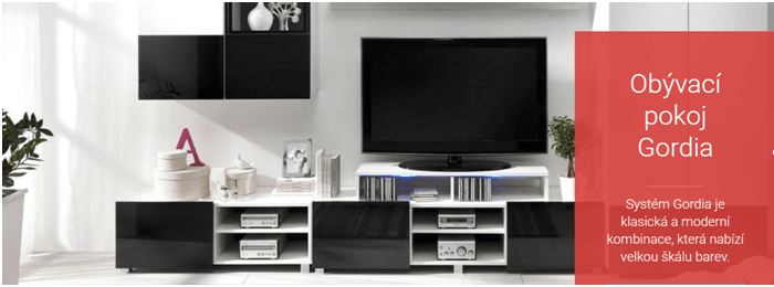 Obývací sestavy a nábytek levně na Daka.cz