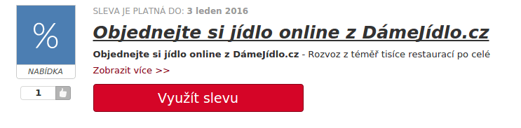 dámejidlo sleva