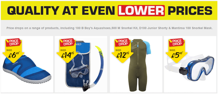 Levní potápěčské vybavení decathlon