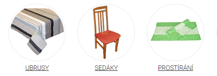 Textil do kuchyně se slevou