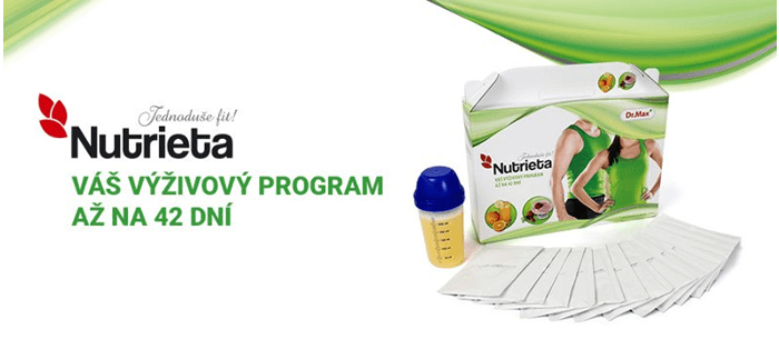 Slevy na výživu Nutrieta