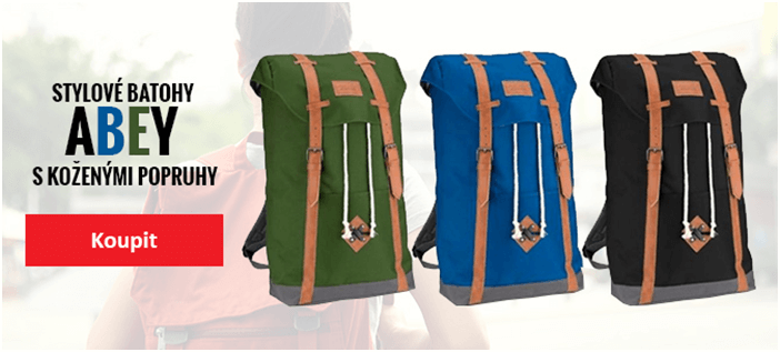 Stylové batohy Abey se slevou