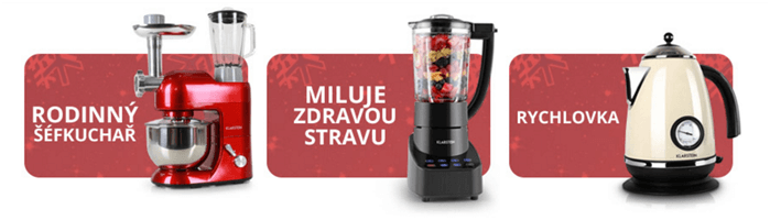 Sleva na domácí spotřebiče