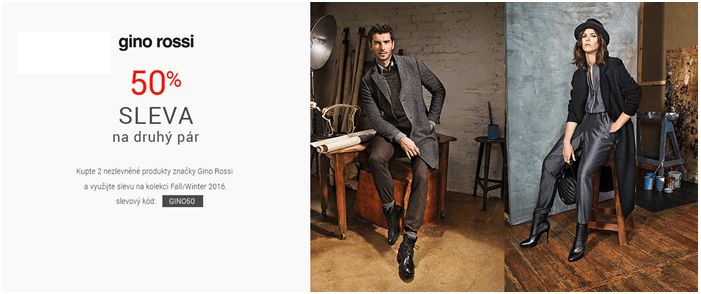 Sleva na Gino rossi na eobuv.cz