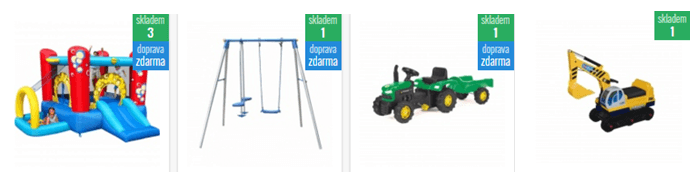 Dětské hračky levně na eva.cz