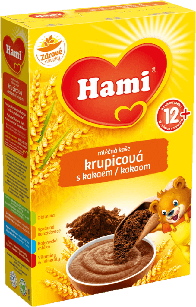 Hami krupicová kaše s kakaem na Feedo.cz