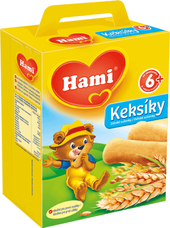 Hami Keksíky s oddělení sušenky a keksy na Feedo.cz