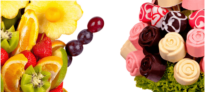 Slevy na ovocné čokoládové kytice Frutiko