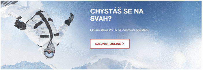 Cestovní pojištění Generali se slevou 15%