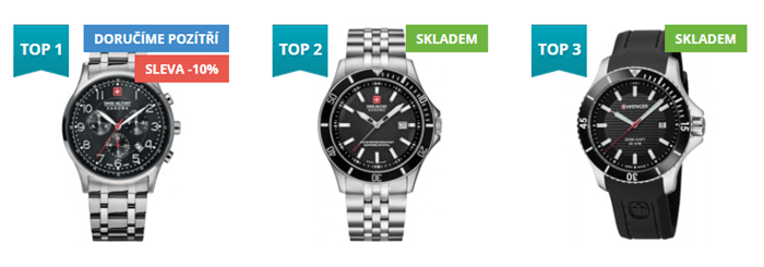 Švýcarské hodinky levně na helveti.cz